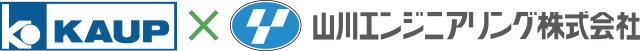 KAUP × 山川エンジニアリング株式会社 ロゴマーク